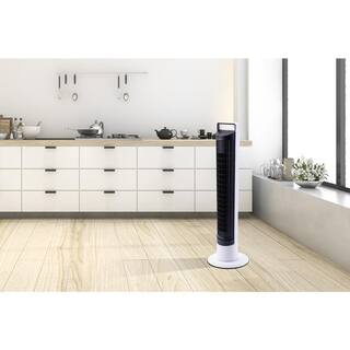 ASPEN Tower Fan with Detachable Tower Body and Remote Washable ASTF-A40-BLK