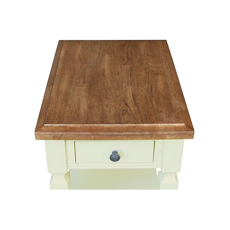 International Concepts Vista Solid Wood End Table