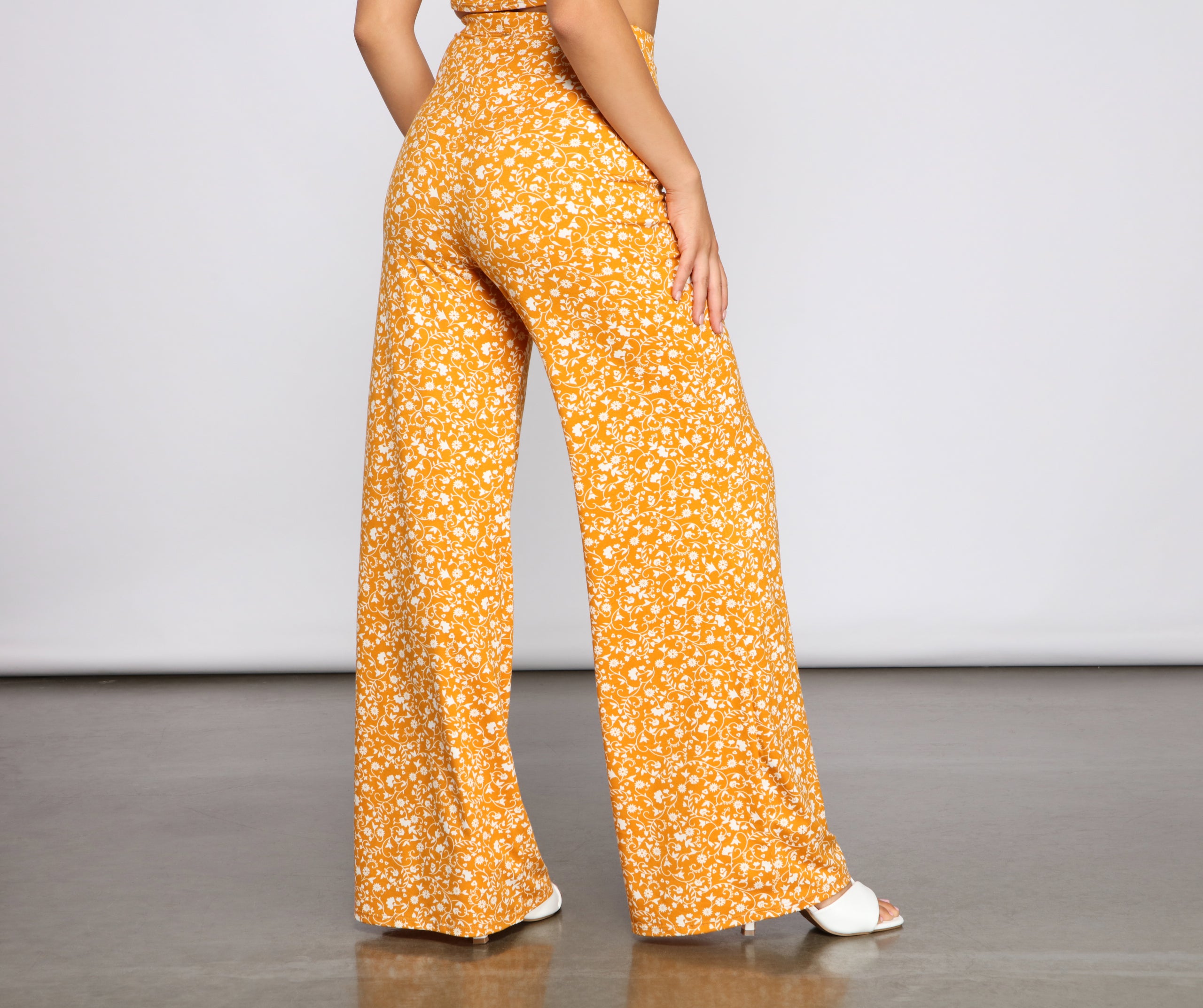 Floral Sensation High Waist Pants