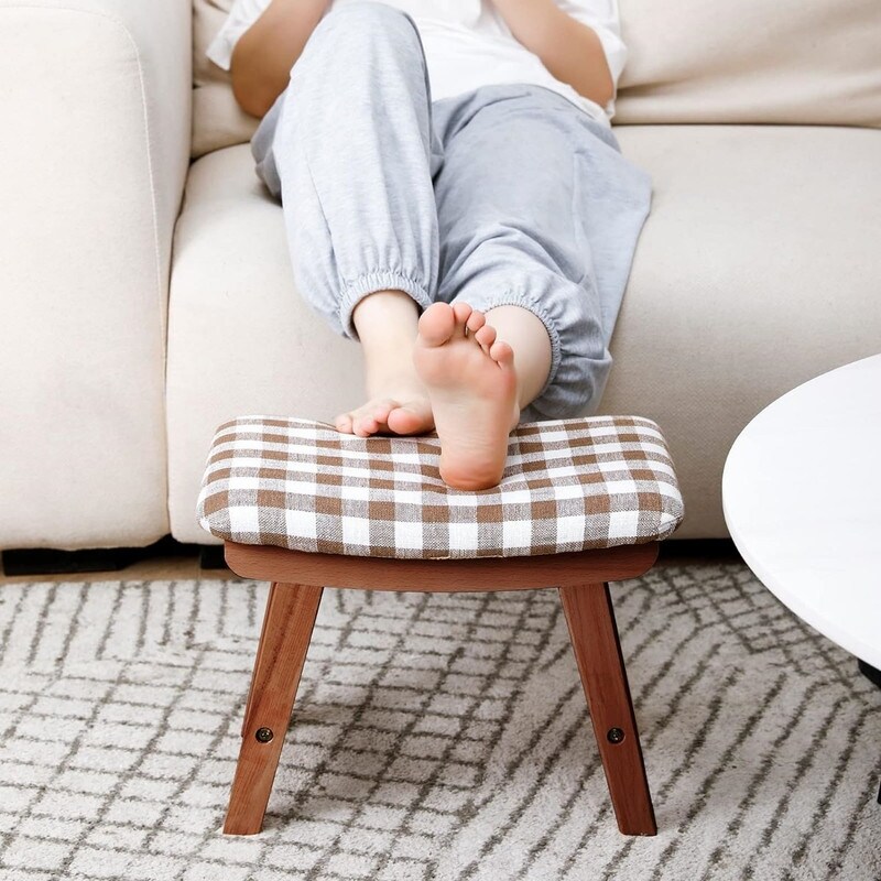 Small Foot Stools(Walnut Legs)