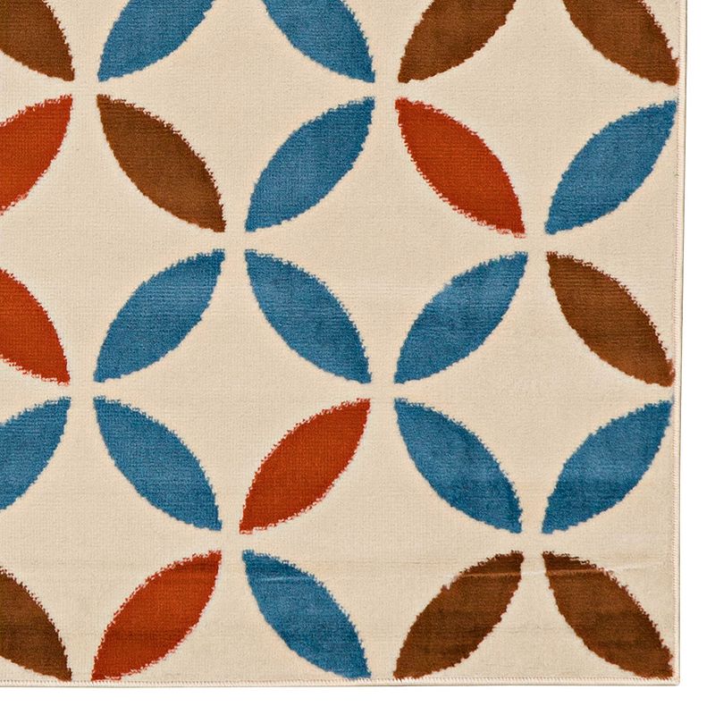 Linon Capri Conrad Star Area Rug