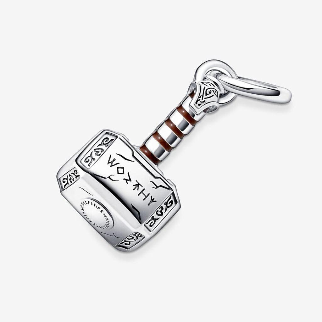 PANDORA  Marvel The Avengers Thor's Hammer Dangle Charm