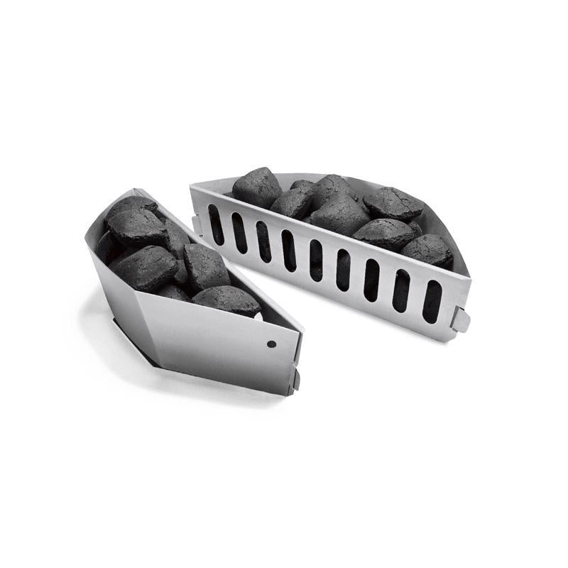 CHARCOAL BRIQUET HOLDERS