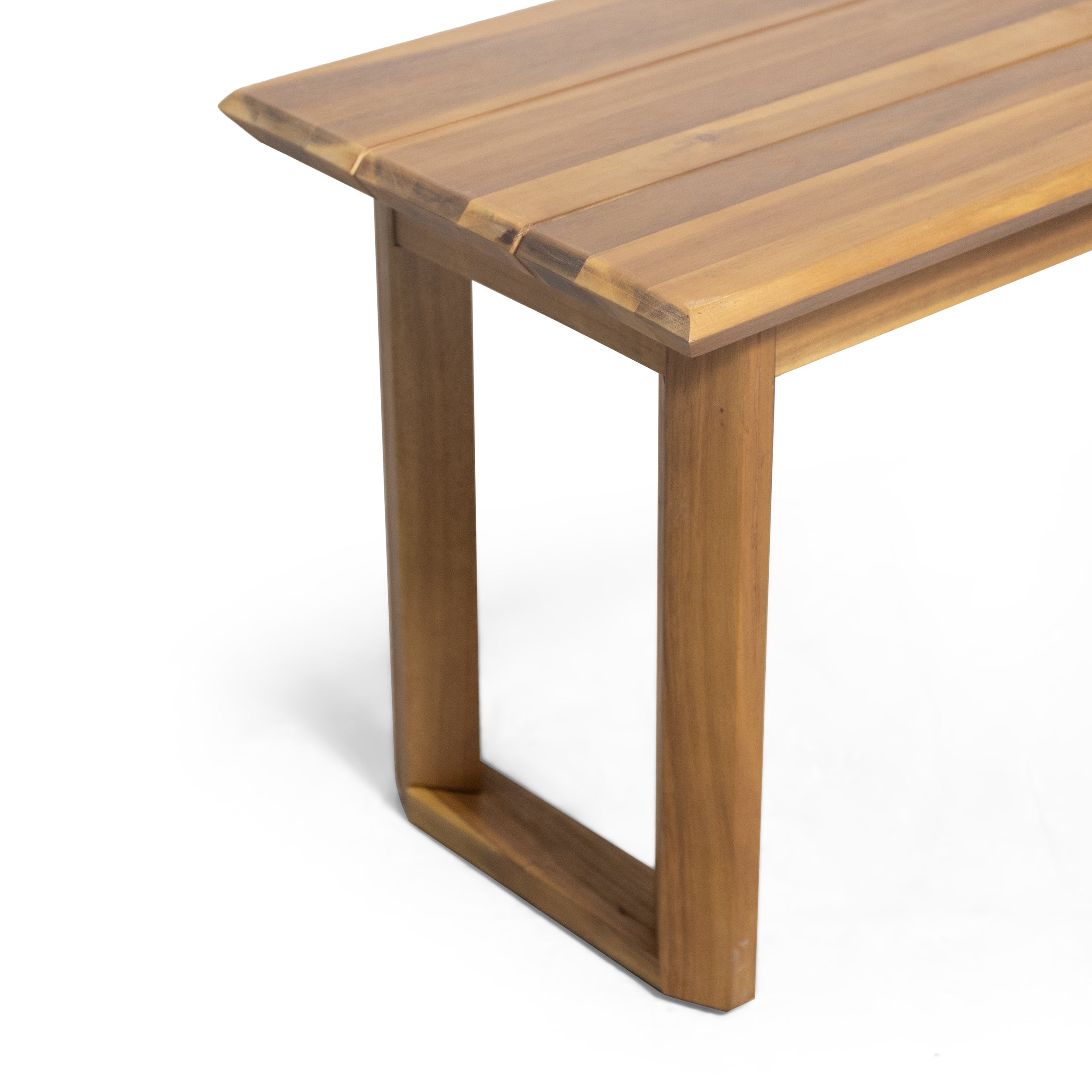 Conifer Outdoor Acacia Wood Dining Bench