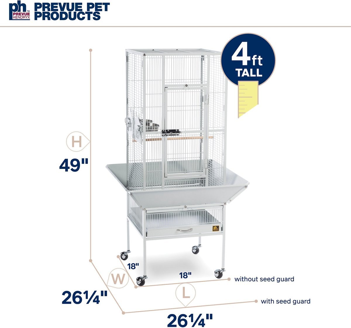 Prevue Pet Products Deluxe Bird Cage