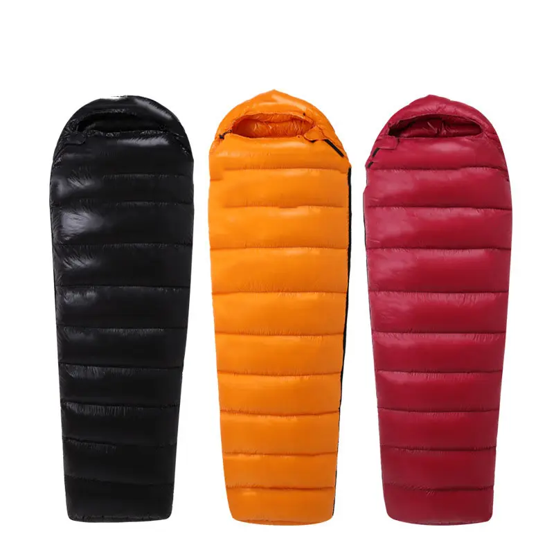 In stock cold winter mummy Lightweight Backpacking Sleeping Bag  bot girl adults Kids Sleeping Bag