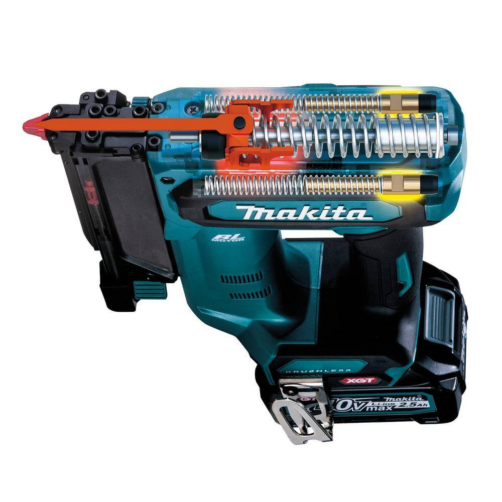 Makita 40V max XGT Brushless Cordless Pin Nailer Kit 23 Ga. 2.5Ah GTP01D1