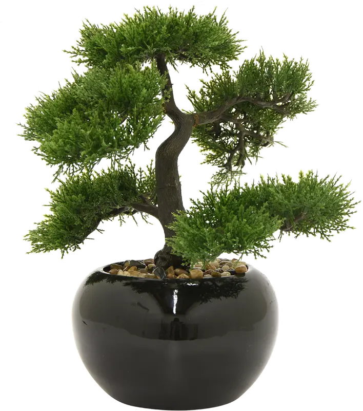 Faux Bonsai Arrangement In Pot