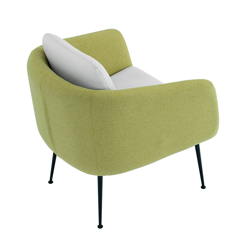 COUGAR Lounge Chair - Tea Green & Pale Golden