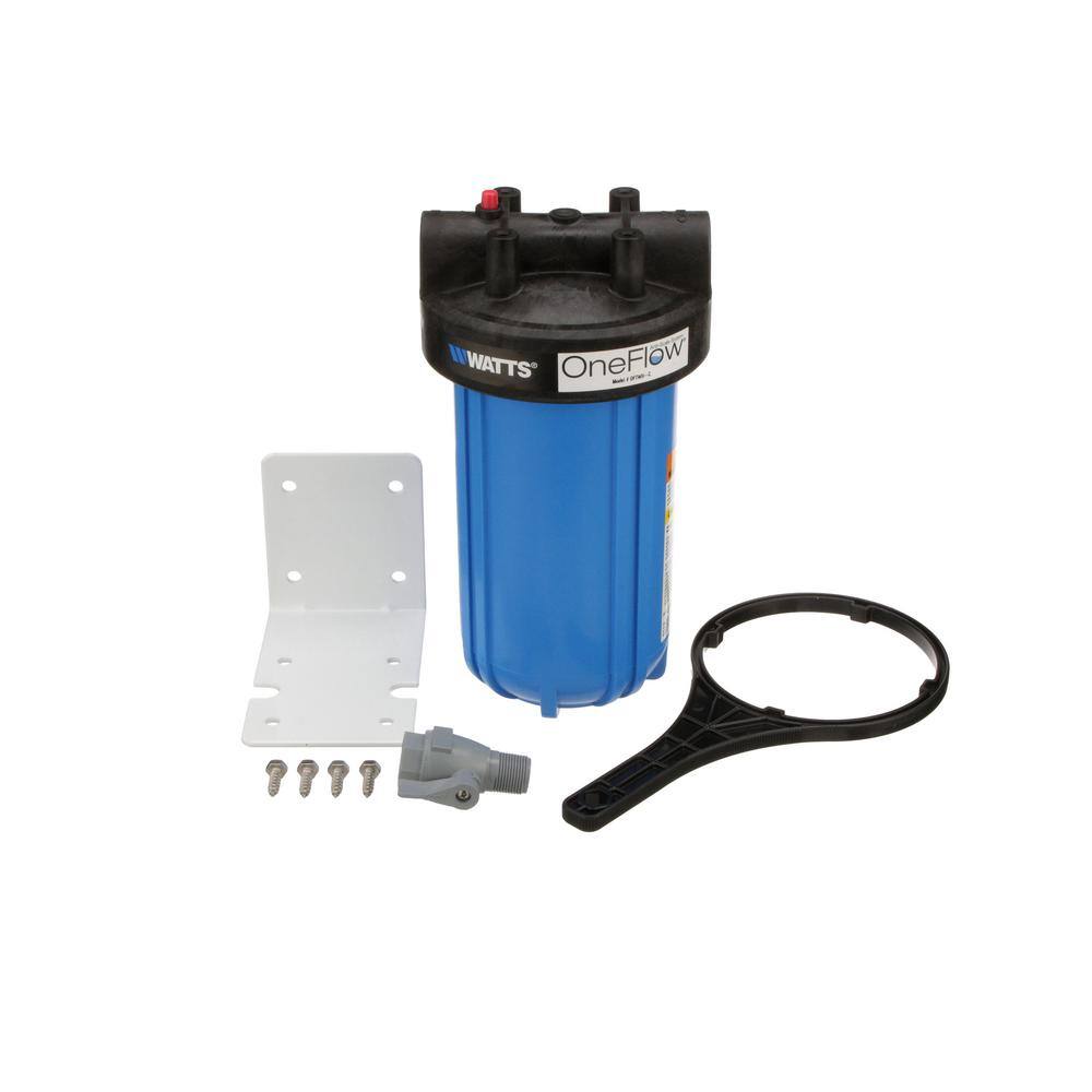 Watts OneFlow Anti-Scale Water Filtration System For Tankless Water Heaters for up to 5 GPM 0002191