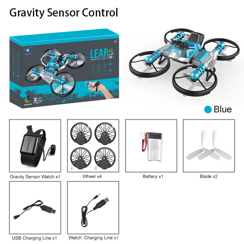 Remote Control Toy Rc Car Motorbike Mini Race Hand Gesture Sensing Drones Bike 2 In 1 Motorcycle Drone