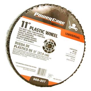 Powercare 11 in. x 1.75 in. Universal Plastic Wheel for Lawn Mowers 490-325-H019