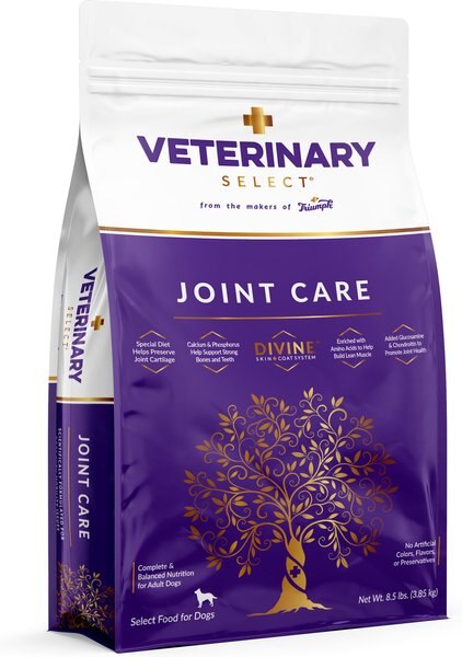 Veterinary Select Joint Care Dry Dog Food， 8.5-lb bag