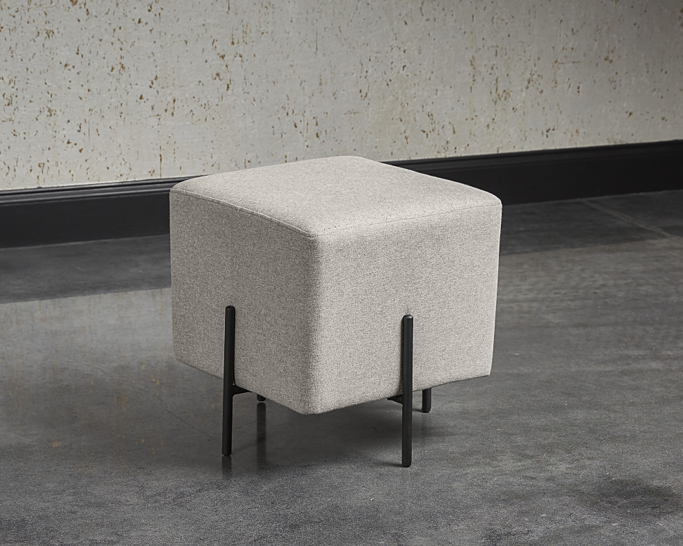 Heston Ottoman   Midcentury   Footstools And Ottomans   by Sunpan Modern Home  Houzz