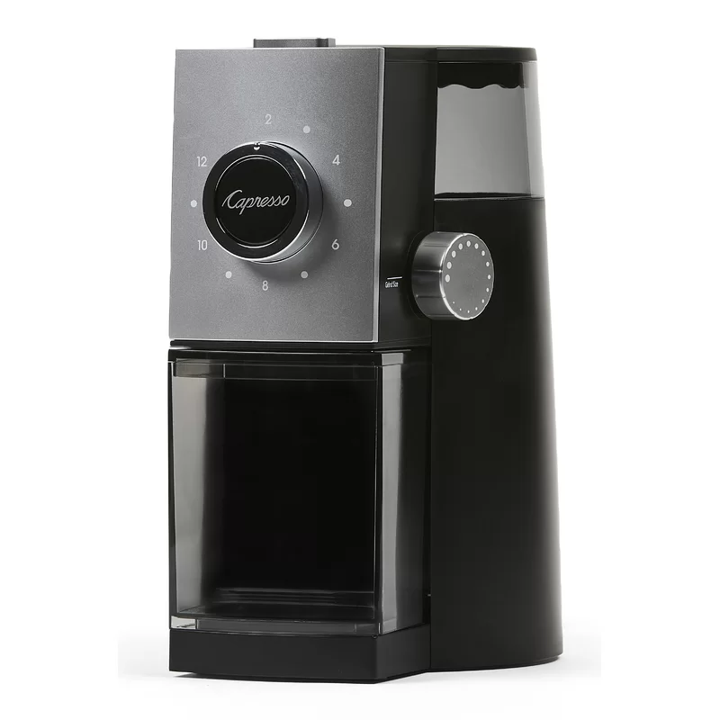 Capresso Grind Select Coffee Grinder， 10 ounce， Black