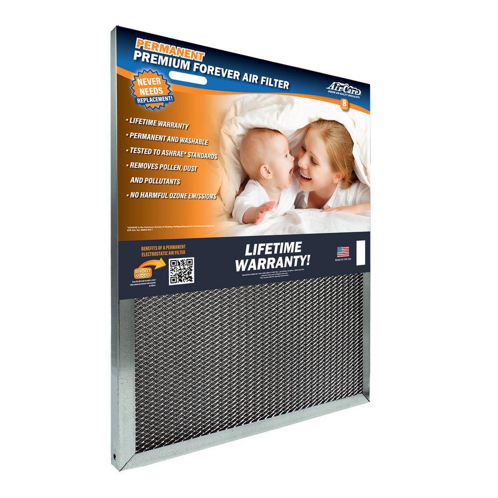 Air-Care 10 in. x 30 in. x 1 in. Permanent Electrostatic Air Filter Merv 8 ES10301