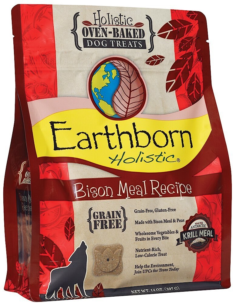 Earthborn Holistic Grain-Free Bison Meal Recipe Dog Treats