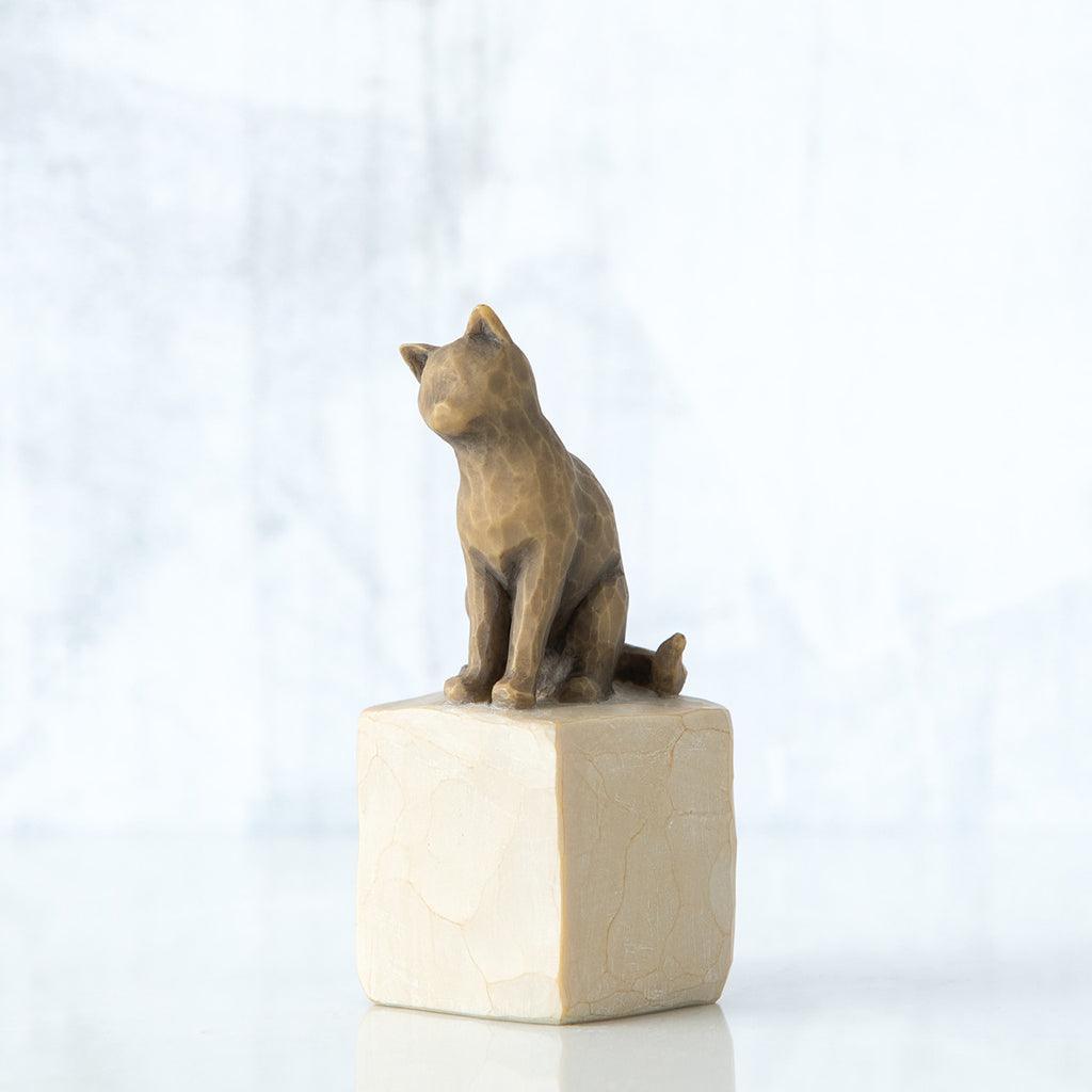 Willow Tree  Love My Cat (Dark) Figurine