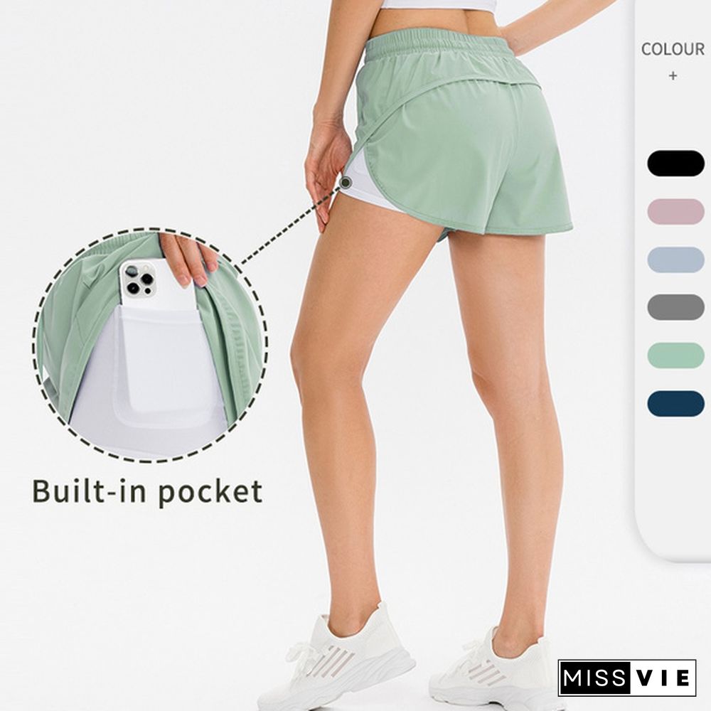 Summer Seamless Women's Shorts Loose Casual Cycling Shorts Running Workout Fitness Short Gym Push Up Yoga Pants Woman Clothes