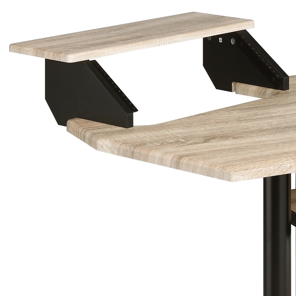 Detroit Music Recording Studio Desk with Keyboard Tray