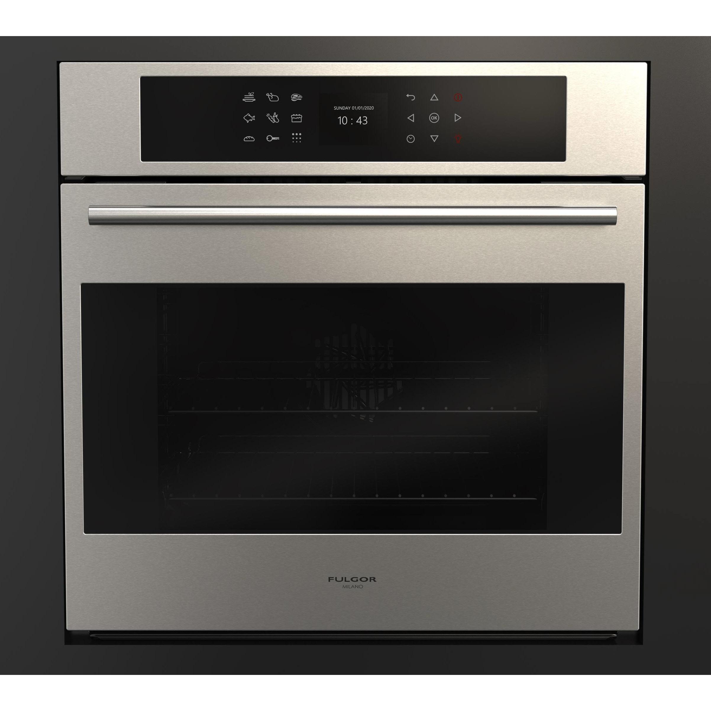 Fulgor Milano 24-inch, 2.4 cu.ft. Built-in Wall Oven with Convection Technology F7SP24S1