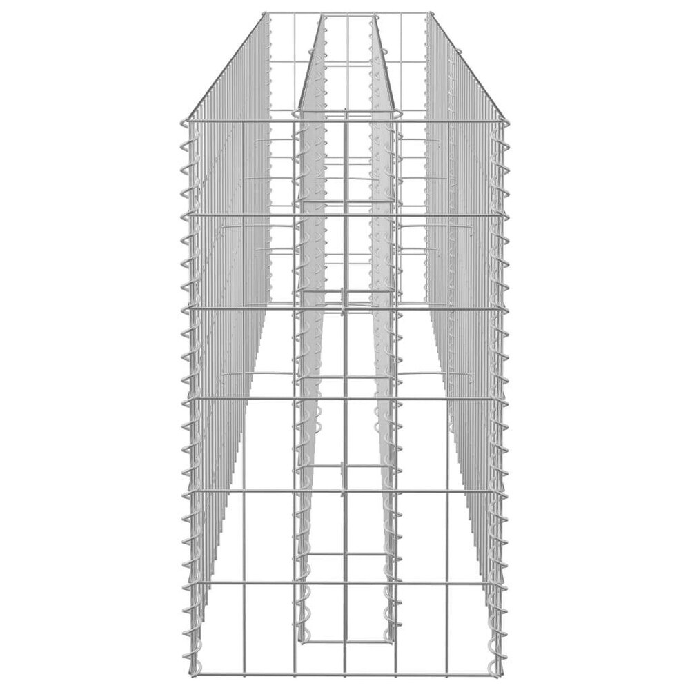 Gabion Raised Bed Galvanized Steel 70.9\