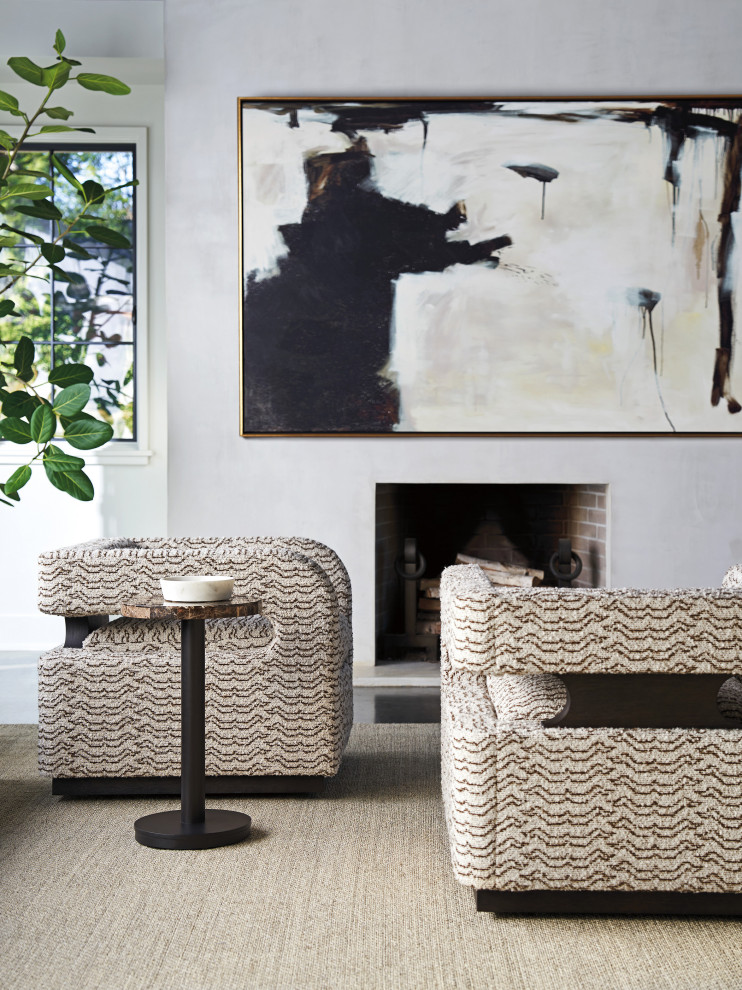 Coda Swivel Chair   Armchairs And Accent Chairs   by Lexington Home Brands  Houzz