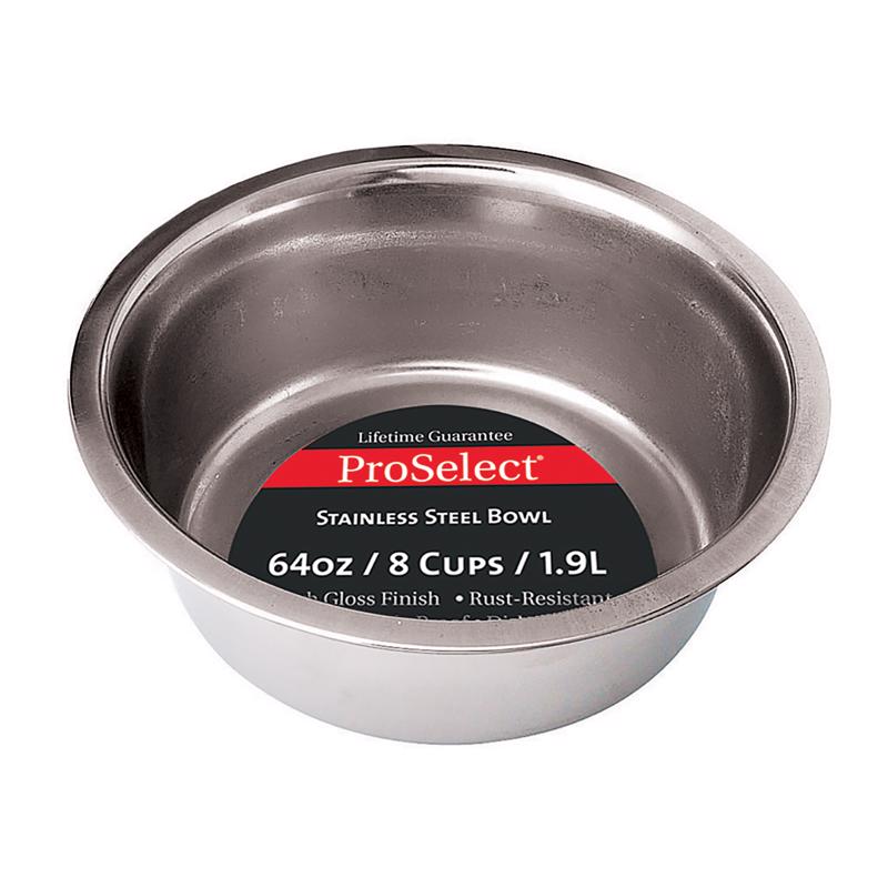 PET DISH 640Z STNLS STEEL