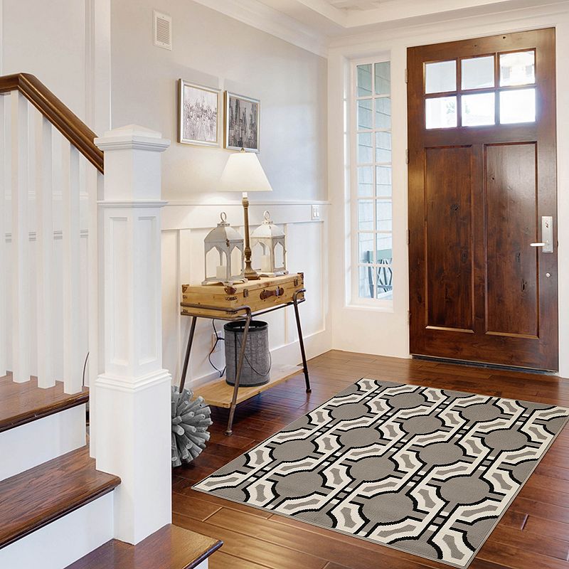 SUPERIOR Pritchard Modern Geometric Trellis Indoor Area Rug