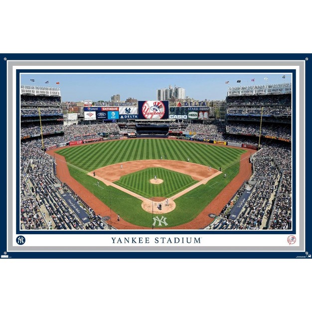 Trends International Mlb New York Yankees Yankee Stadium 22 Unframed Wall Poster Prints