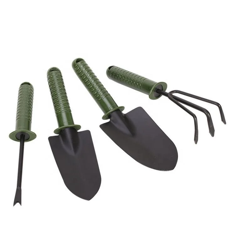 Gardening 4 piece set flower planting tool household flower planting spade outdoor digging flower potted