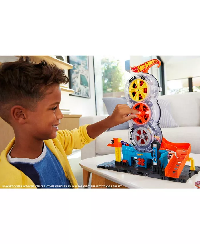 Hot Wheels City Super Twist Tire Shop