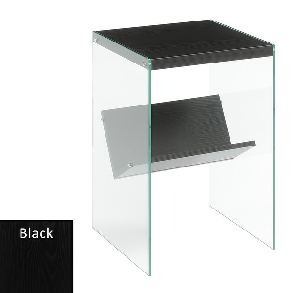 Porch and Den Urqhuart Glass End Table