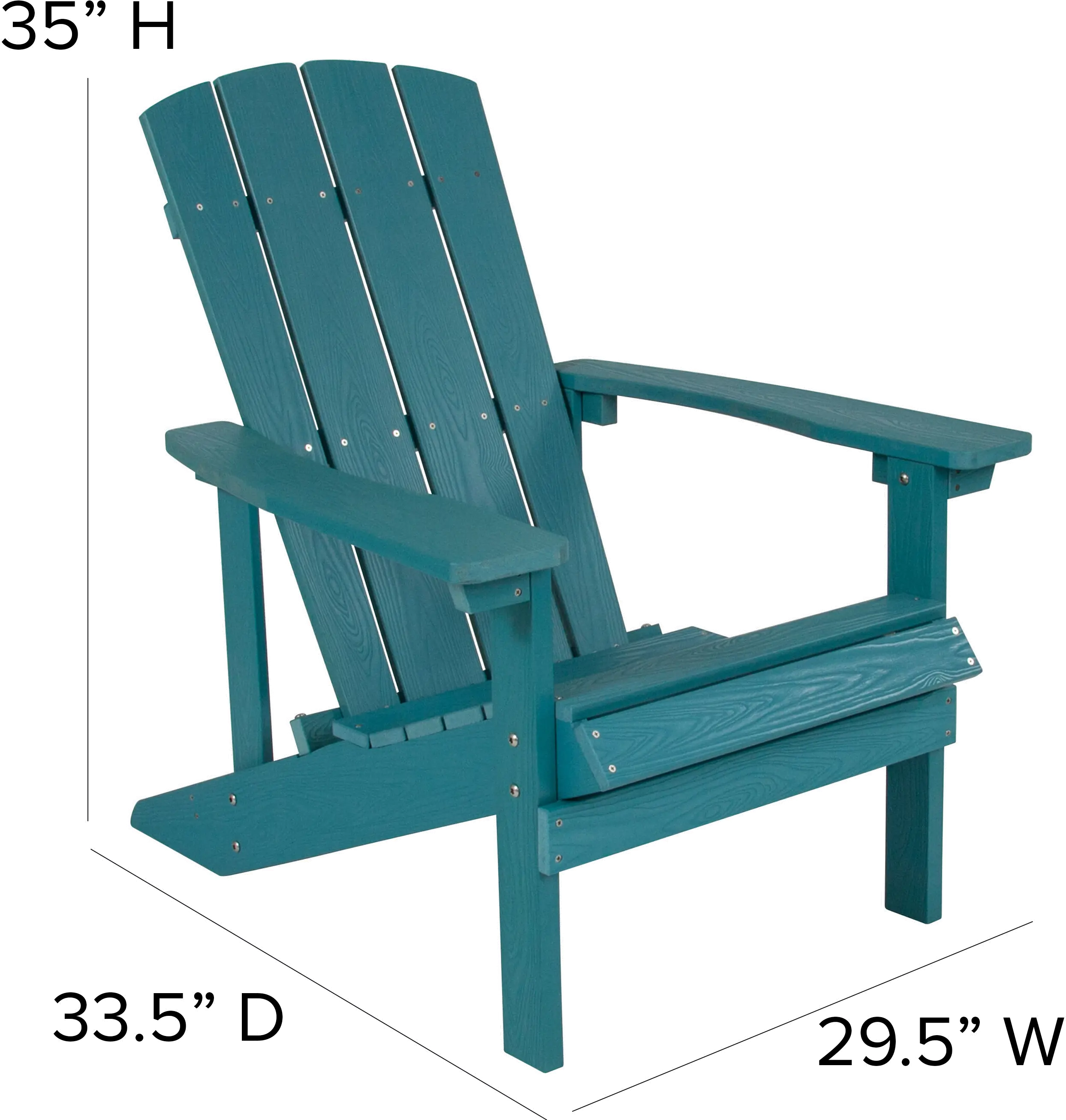 Adirondack Chair - Seafoam Green