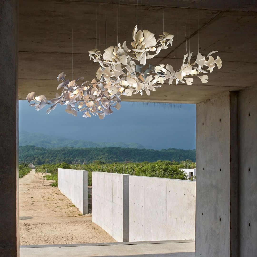 Gingko Leaves Chandelier