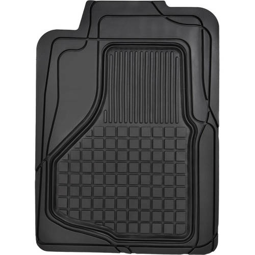 Motor Trend All Weather Semi-Custom Heavy Duty Rubber Floor Mats for Auto Car Truck SUV