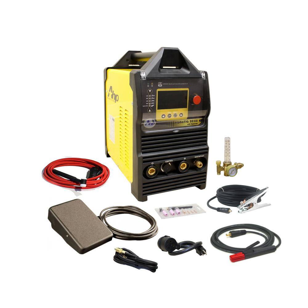 AHP 200 Amp Alpha-TIG 203Xi TIG  Stick Welder Alpha-TIG 200X