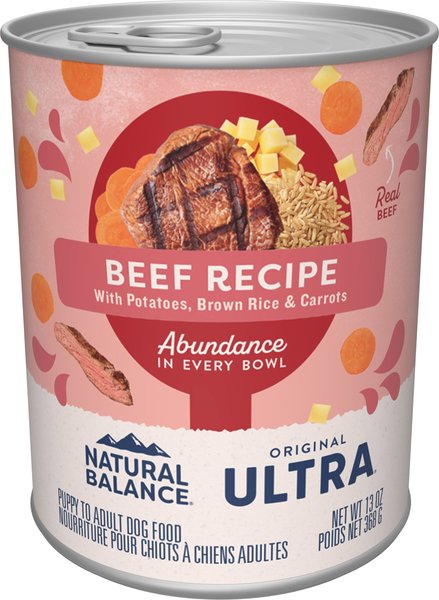 Natural Balance Original Ultra Beef Recipe Wet Dog Food