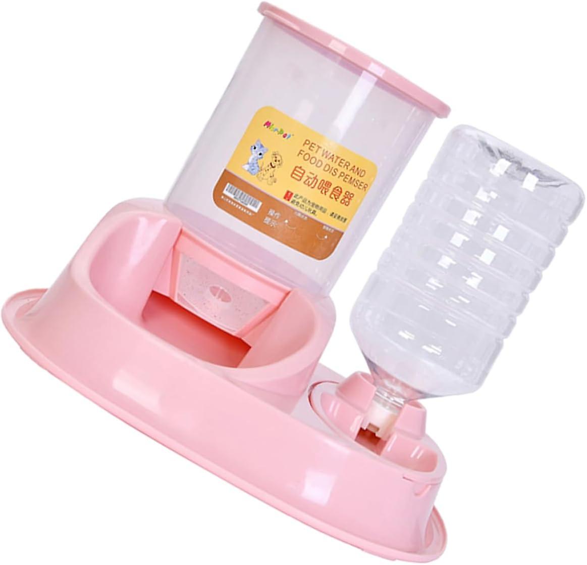 Automatic Feeder Small Dog Toy Food Toy Doggie Water Bottle Food Leaking Toy Slow Eating Feeder Pet