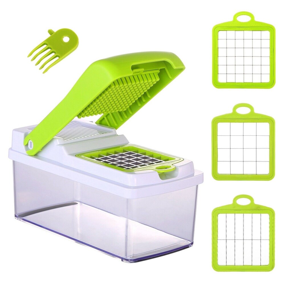 Onion Fruit Dicer Chopper Kitchen Tools Food Vegetable Cutter 4 in 1