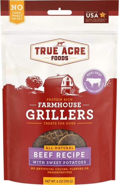 True Acre Foods Farmhouse Grillers Beef Recipe with Sweet Potatoes