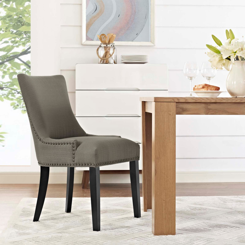 Marquis Upholstered Fabric Dining Chair   Transitional   Dining Chairs   by Beyond Design  ampMore  Houzz