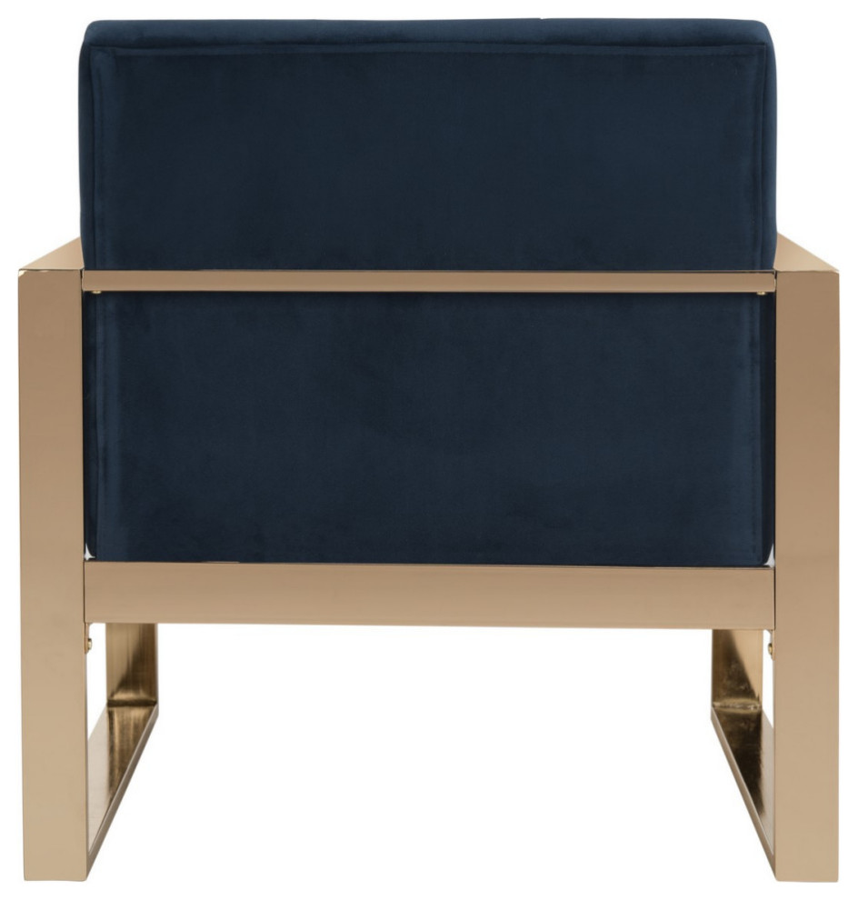 Susan Accent Chair Navy   Contemporary   Armchairs And Accent Chairs   by V.S.D Furniture  Houzz