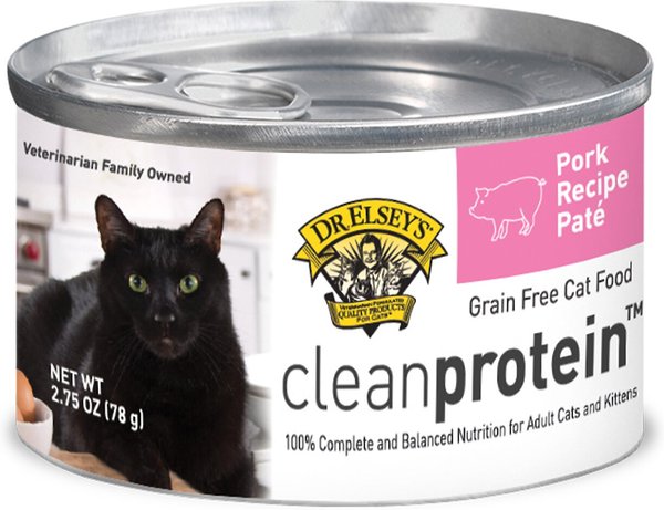 Dr. Elsey's cleanprotein Pork Recipe Grain-Free Canned Cat Food