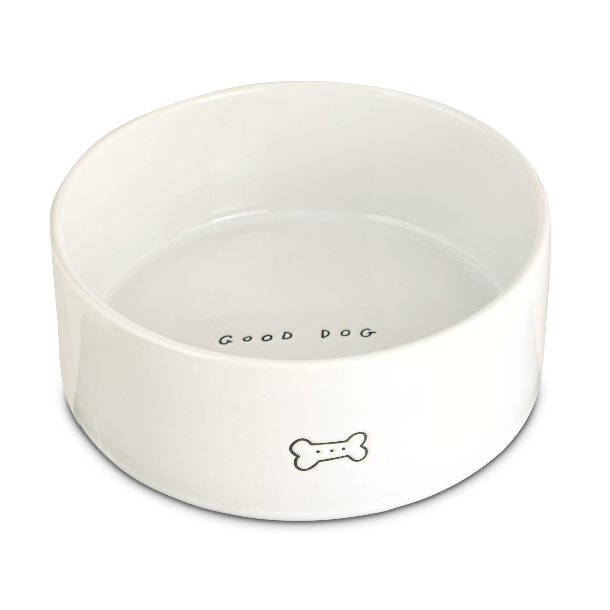 Harmony Good Dog Ceramic Dog Bowl， 1 Cup