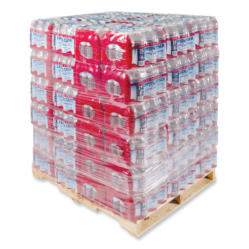 Crystal Geyser Alpine Spring Water， 16.9 oz Bottle， 24/Case， 84 Cases/Pallet (24514)