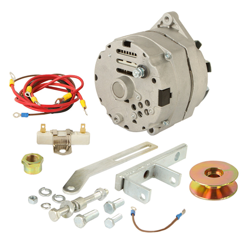 New 12V 63 Amp Alternator Conversion Kit Fits Massey Ferguson To30 1950S 1100043