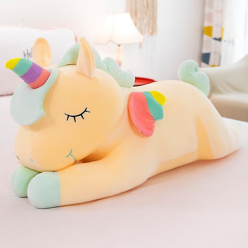 Born Pretty Giant Kawaii Unicorn Plush Toys Soft Stuffed Dolls Animal Horse Sleeping Pillow For Boys Girls Birthday Gift Kids Toy