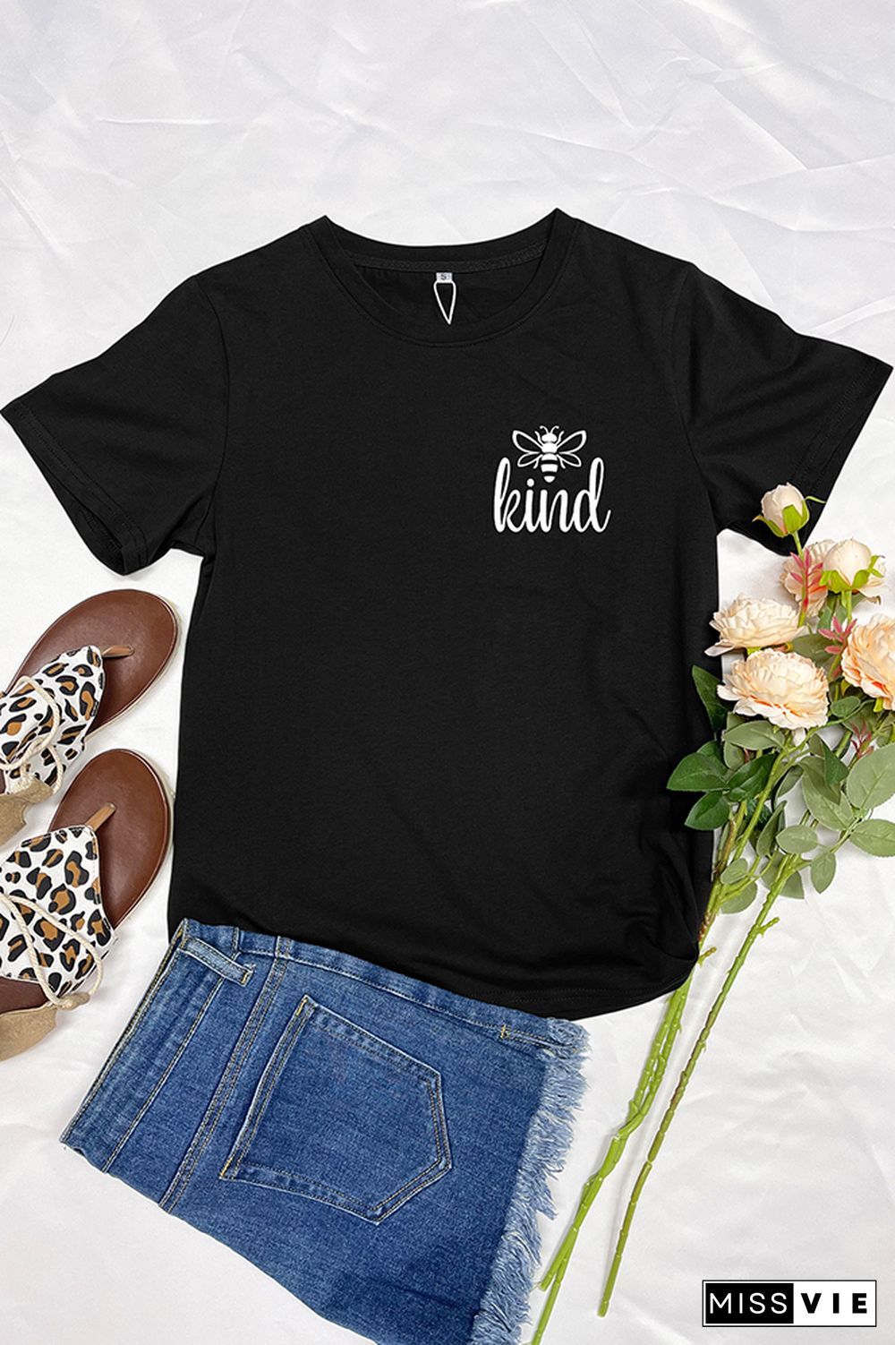 Bee Kind Graphic T-Shirt Wholesale