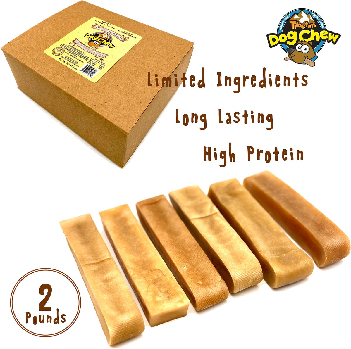 Tibetan Dog Chew X-Large Breed Grain-Free Dog Treats